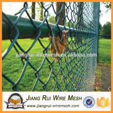 Vedação galvanizada da ligação chain (engranzamento de fio do diamante), PVC Revestido Ampola Chain Fence